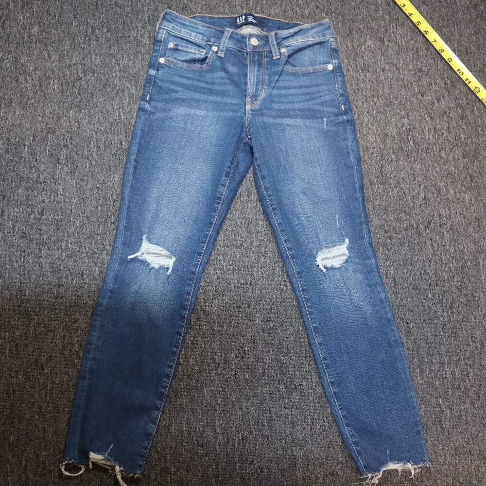Gap Distressed Denim Jeggings/Leggings Size 2/26S